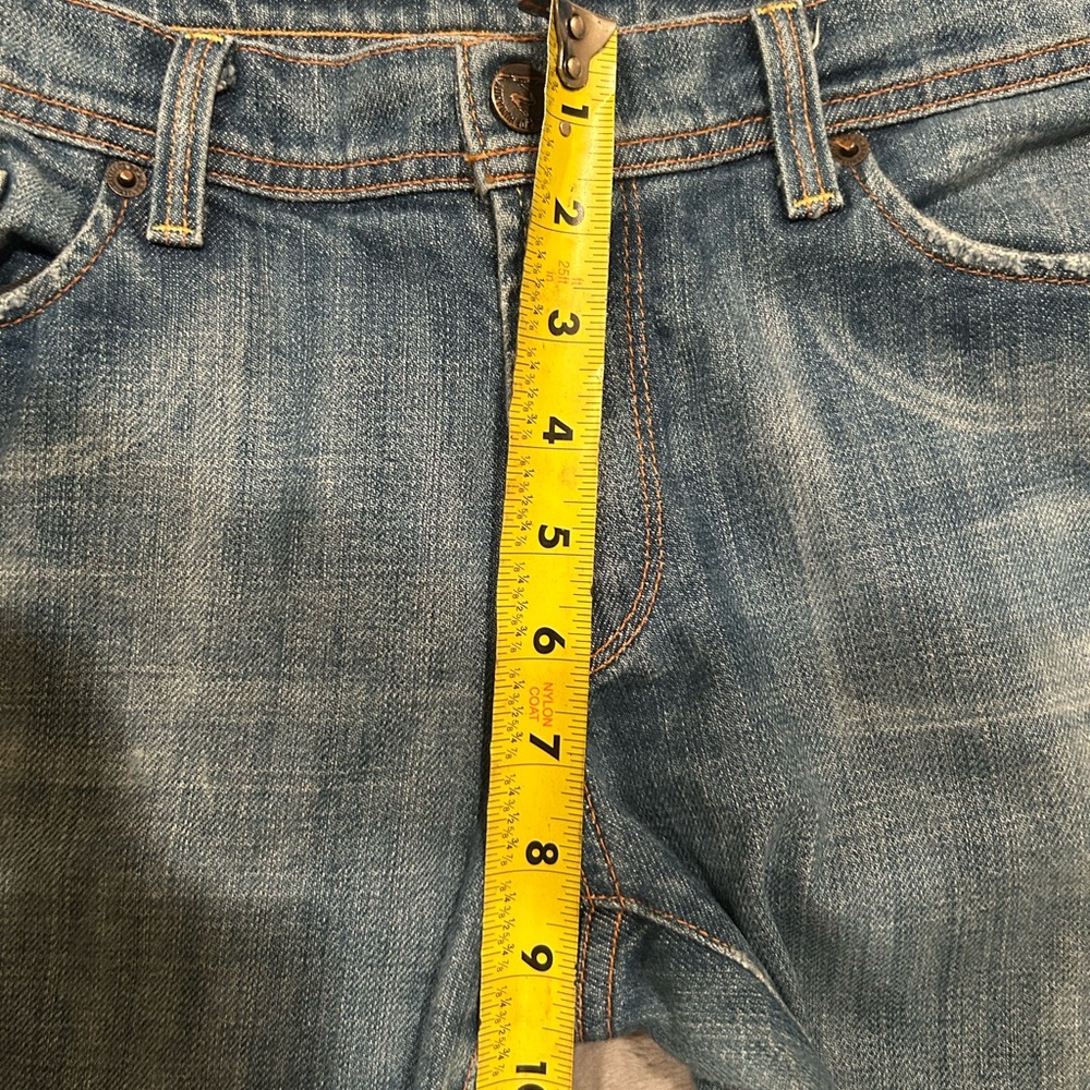 Citizens Of Humanity Ingrid Stretch Jeans Flared Blue Low Waist Womens Sz 31x30 - Picture 3 of 8